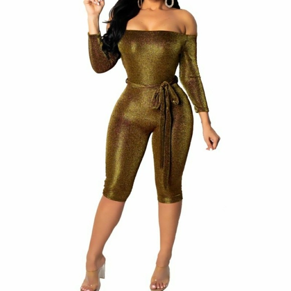 1 pc Dress Golden Broze Queen Outfit - Picture 1 of 5